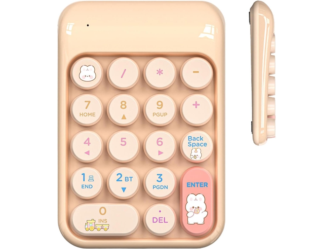 Teclado Con Cable – 18 Teclas, Diseño 2.4g | Expansión De Pc Para Contabilidad, Finanzas Y Juegos