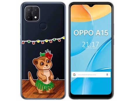 Carcasa Oppo A15 TUMUNDOSMARTPHONE Dibujos Transparente