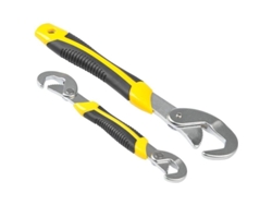 Llave Ajustable De Gancho Autobloqueante 2 Piezas, Llave Universal Multifunción Para Tuercas Y Tuercas Hexagonales Cuadradas