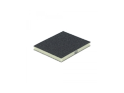 Esponja de lijado de doble cara Norton P60 de grano grueso, 123 x 98 x 12,5 mm