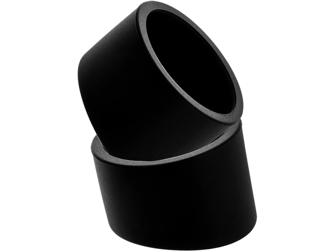 Par De Tapas Reutilizables Ergonómicas De Plástico Para Oculares De Microscopio