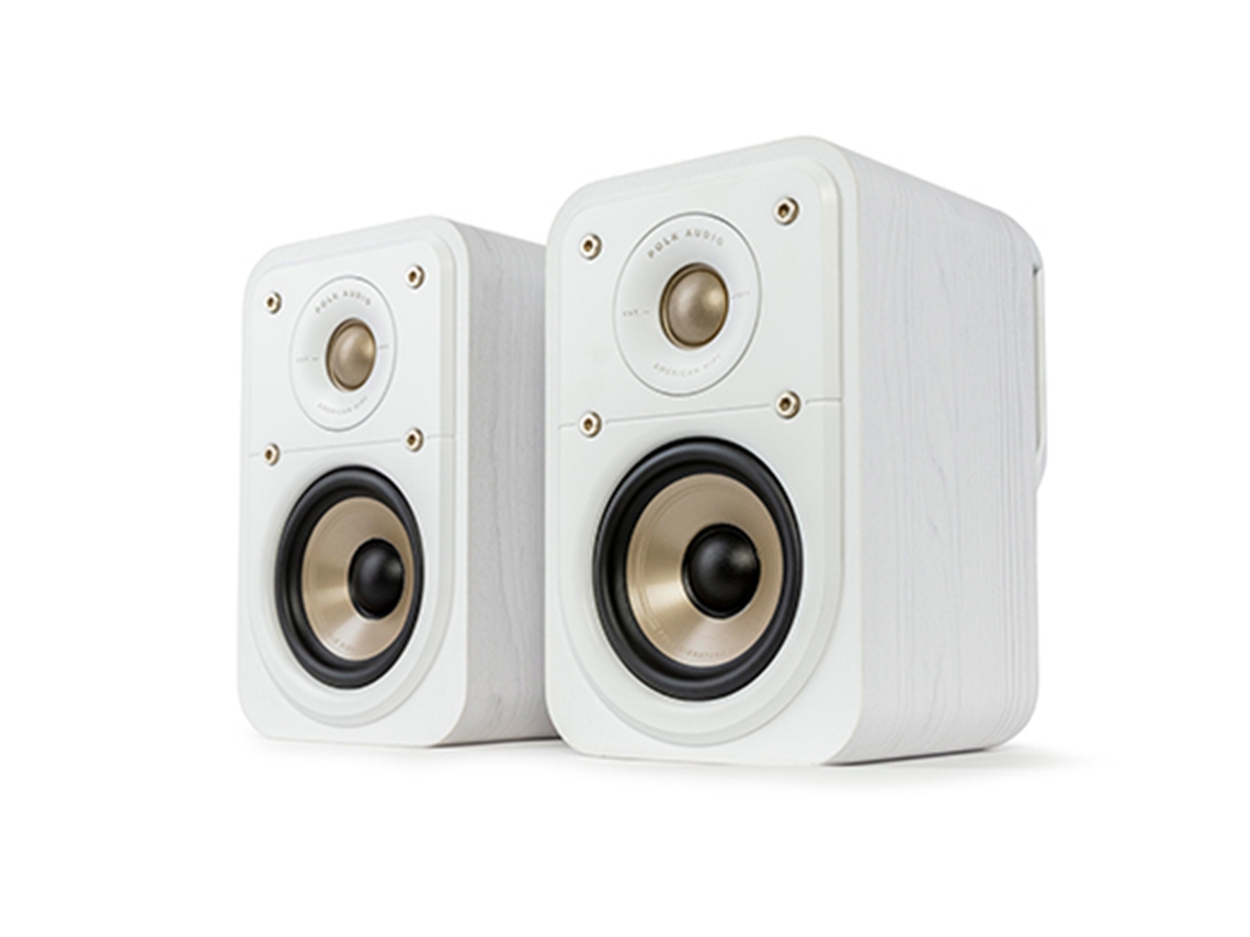 Altavoces de monitor compactos POLK Signature Elite Es10 blancos