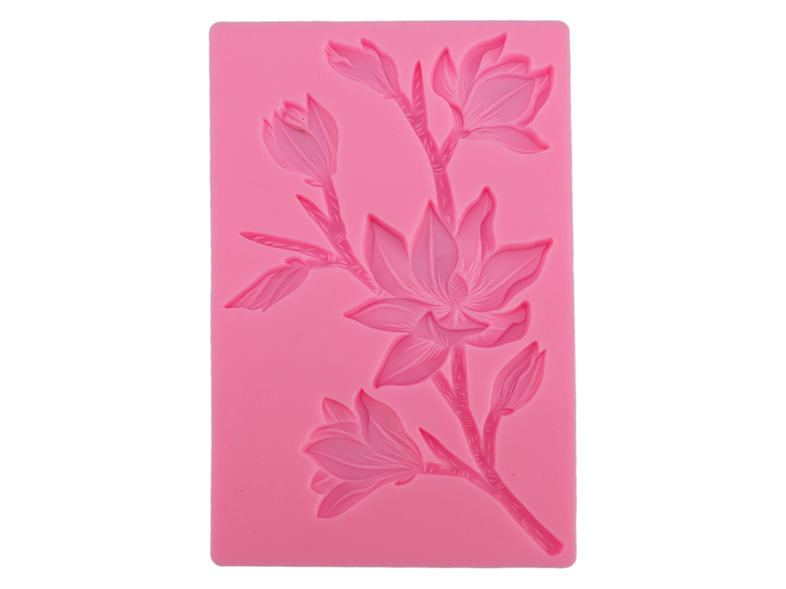 Molde De Silicona Para Fondant Floral 3d, Herramienta Para Pasteles, Chocolate, Resina, Arcilla.