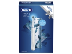Cepillo de Dientes Eléctrico ORAL B Pro 1 750 Diseño Blanco