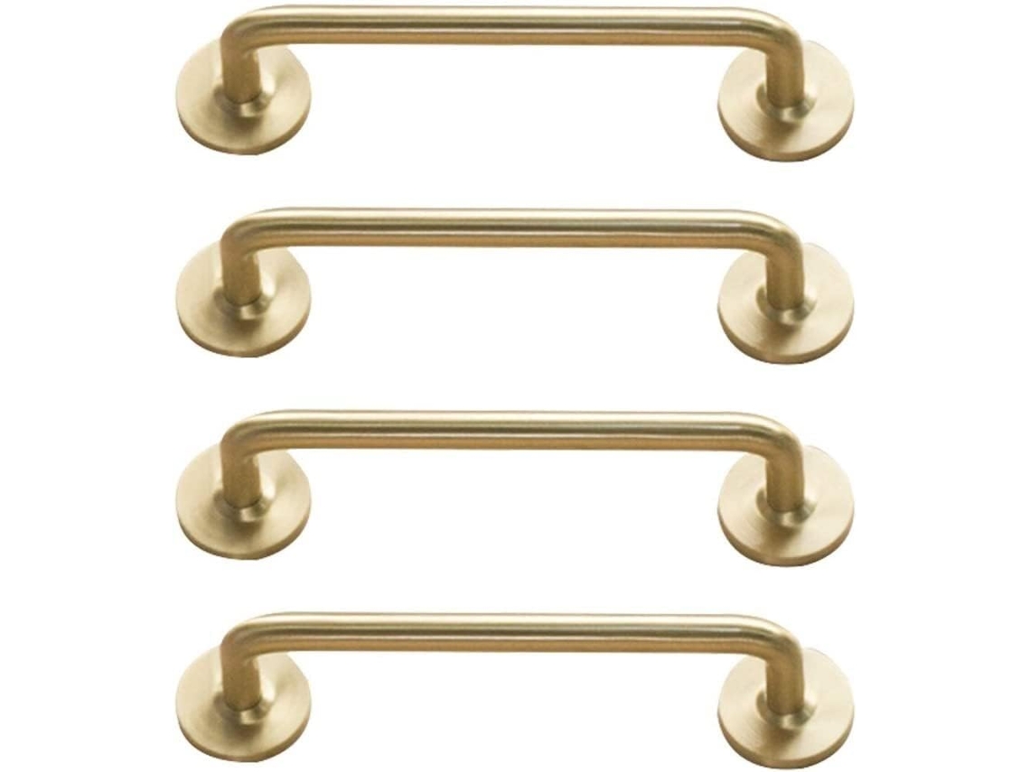 Tiradores Para Decoración Del Hogar 8,7 Cm, Duradero, Resistente, Calidad, Latón, Ergonómico, Elegante