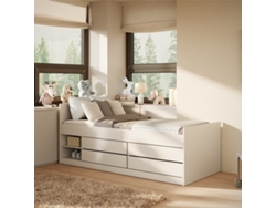 Somier Kocot Léon PETITS-MEUBLES Madera Blanco (94.3x203.6x85)