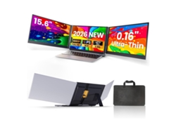Siaviala P7 2026 Nuevo Monitor Portátil Extensible para Portátil, Triple Pantalla Portátil Ultraligera de 15,6" con Pantalla IPS FHD 1080P