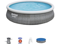 Piscina Hinchable BESTWAY 57372 (12362 L - 457x107cm)