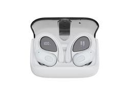 Auriculares Inalámbricos Pantalla Digital Led Inalámbrica Reducción Ruido YIZHOOD Bluetooth Blanco