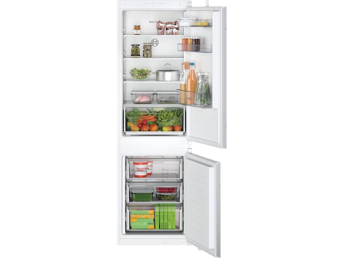 Frigorífico Combi Empotrable BOSCH KIN86NSE0 (No Frost - 1772 cm - 260 L - blanco)