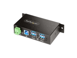 Startech.com 5g4aindrm Hub de interfaz USB A Hub USB 3.2 Gen 1 Tipo B 5000 Mbit/s Negro (3.1 Gen 1)