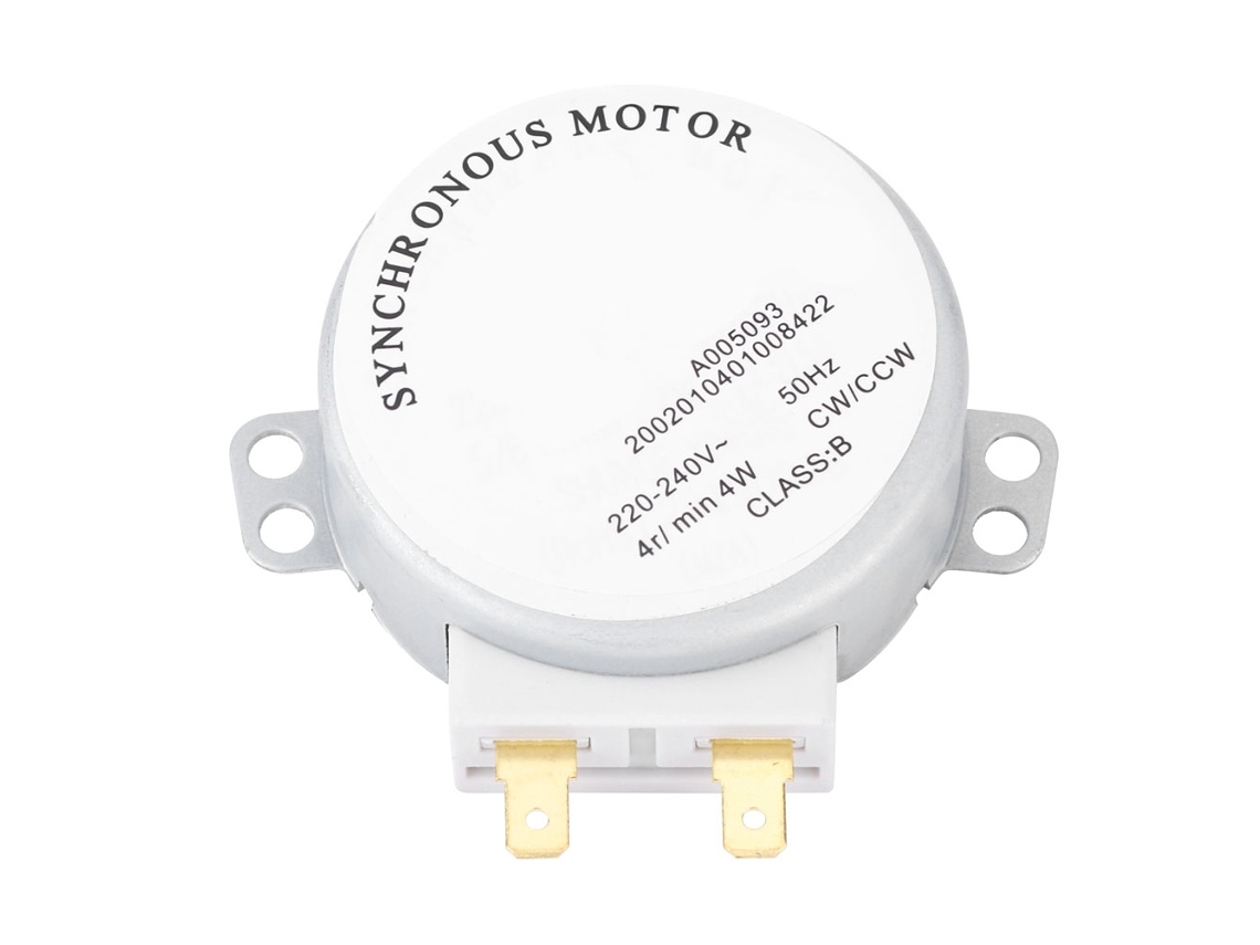 Motor Sincrono Micro Tyj50-8a7 Ac 4rpm Ccw/cw Para Ventilador Elétrico Reversível