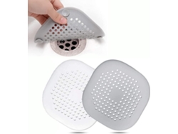 Protector De Drenaje De Silicona De 2 Pc Con Succión, Protector De Drenaje De Fregadero