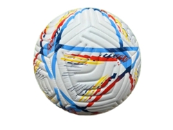 Balón De Fútbol Clásico De Pu, Tamaño 5, 1 Pieza, A Prueba De Explosiones, Patrón Temático, Adecuado Para Entrenamiento.