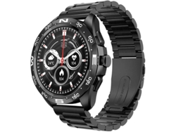 Reloj inteligente con Bluetooth, llamadas, monitor de actividad física, HR, 21 modos deportivos, IP67, resistente al agua, Android e iOS, Yizhood (negro)