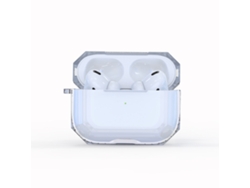 Cubre Auriculares Antigolpes Tpu Transparente Suave Para Ios Earbuds New Generation 3 Blanco
