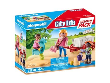City Life Starter Pack Educadora Con Carrito PLAYMOBIL