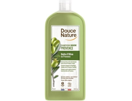 Gel de Baño + Champú DOUCE NATURE Aceite de Oliva (1 L)