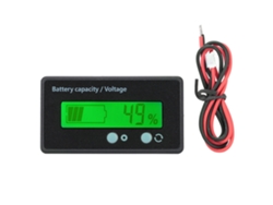 Monitor De Capacidad De Batería Con Pantalla Lcd Impermeable 12-84v Verde Gy-6gs Pcb Htn