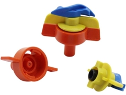 Aspersores Giratorios De 6 Mm Para Riego Jardín Aspersor 360