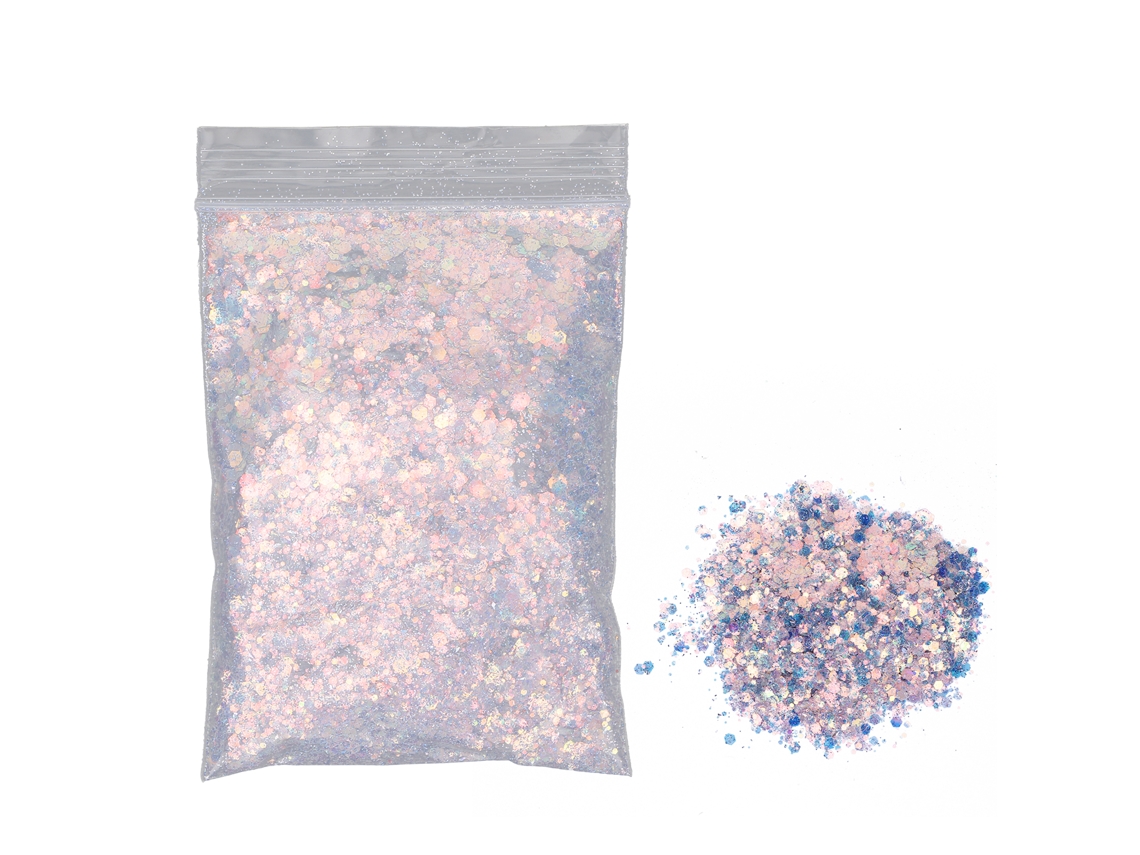 Pó De Lantejoulas Para Unhas Misto Com Flocos Brilhantes Decorativo De Arte De Unhas 50gyj04