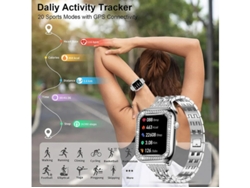 Reloj inteligente Yizhood I78 Plata Plata