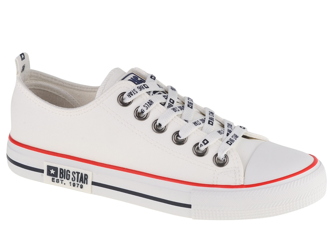 Zapatillas STAR Mujer (Cuero Sintético Blanco - 38)