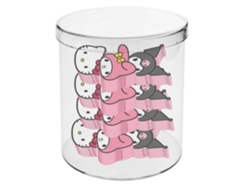 Cubo Mixto Hello Kitty con 12 Borradores, Multicolor Karactermania
