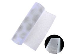 Fasst-filtro De Polvo Para Ventilador De Caja De Ordenador 30x100cm Cooler Malla Chasis Material Pvc Blanco