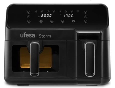 Freidora de Aire UFESA STORM 2 (9 L - Negro)