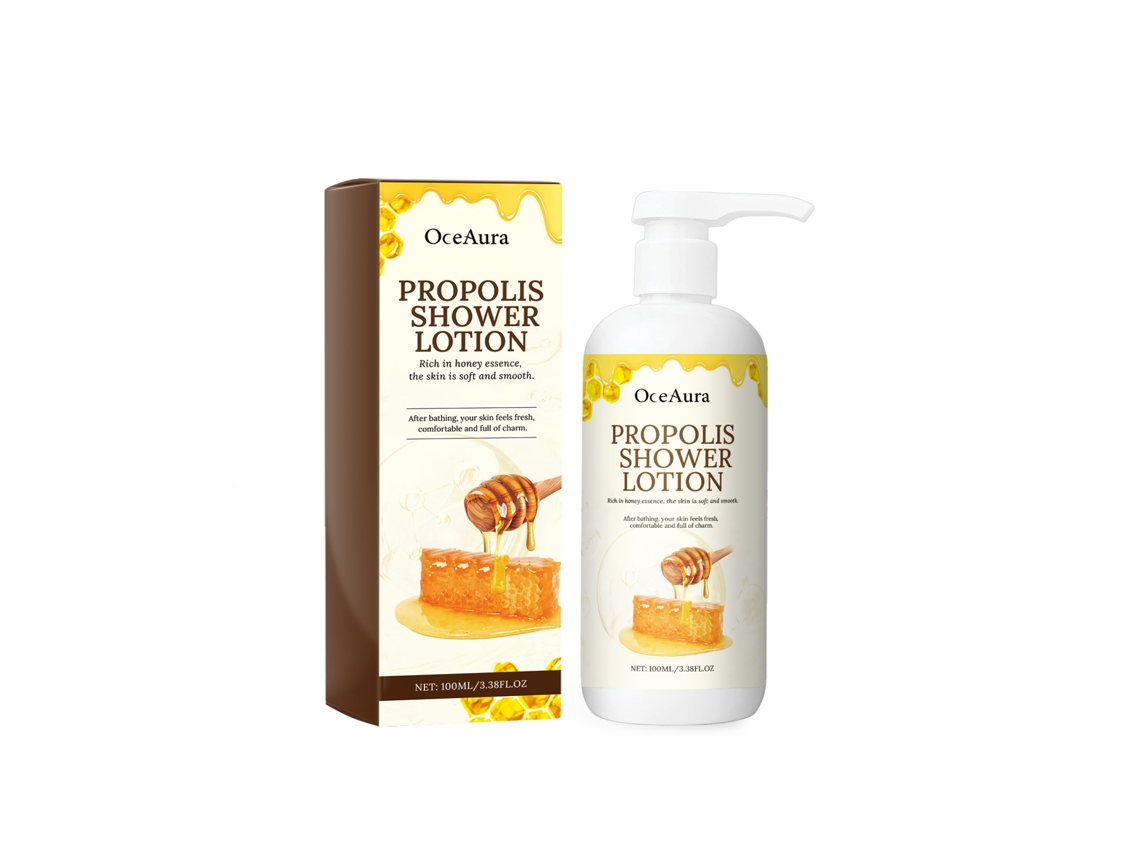 Gel de ducha de propóleo para una piel sana