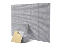 Paneles Acústicos Profesionales De Poliéster De Alta Densidad - 16 Piezas, Fácil Instalación, Decorativos Y Aislantes Del Ruido, Gris Claro