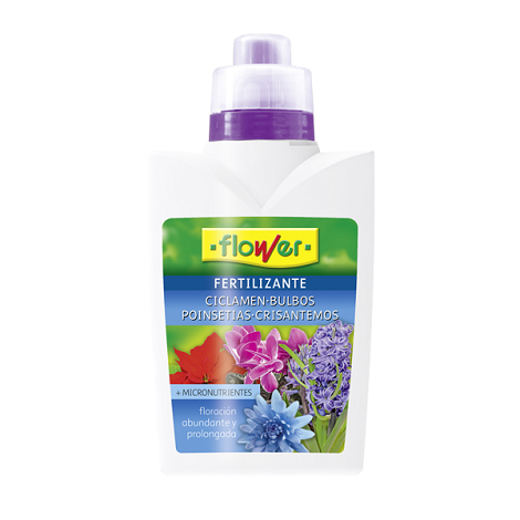 FLOWER Fertilizante Líquido para Plantas Bulbosas e de Inverno 500 Ml