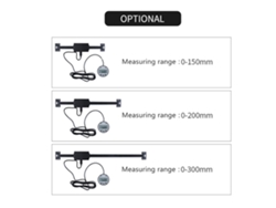 Regla Digital Con Pantalla Remota Magnética De 0 A 150 Mm Y Precisión De 0,01 Mm Para Fresadoras Y Machos De Roscar 5403-150