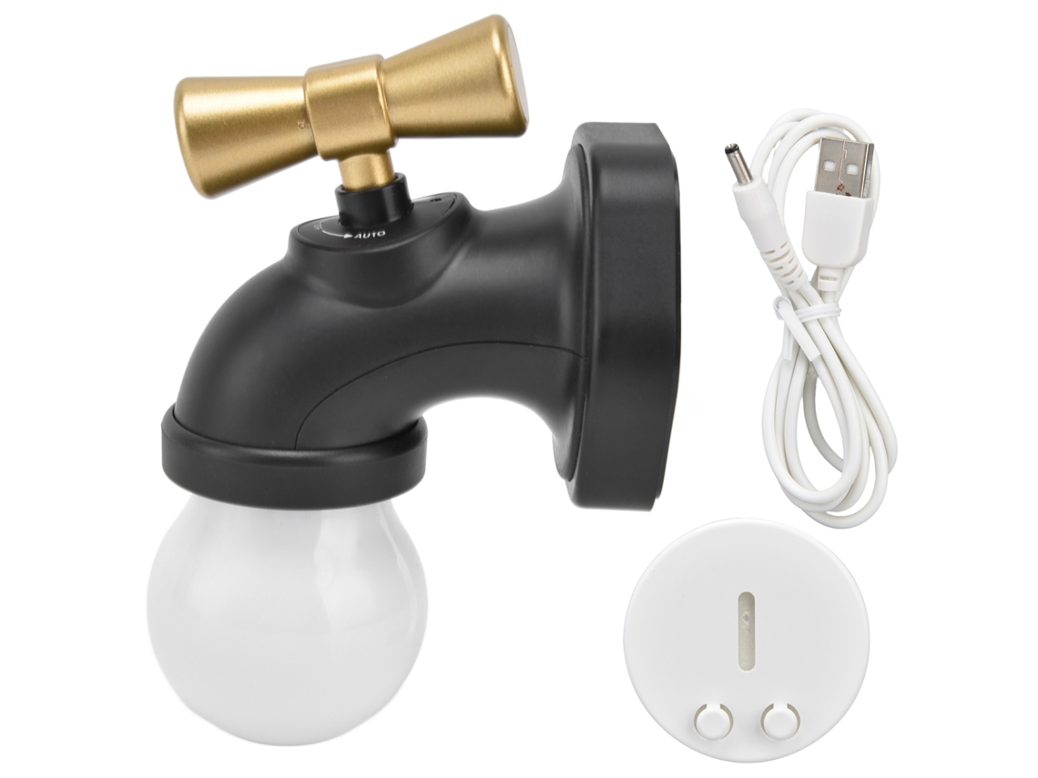 Lámpara De Noche Led Creativa Con Forma Grifo, Carga Usb, Control Por Voz E Inducción, Ideal Para Pa