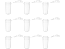 20 puntas de goma universales para bastones