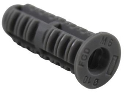 Buje de nailon FISCHER RodForce FGD 10 para rosca milimétrica M6