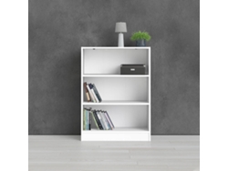 Librería de 2 estantes (Blanco - 79 x 26,72 x 107,2 cm)
