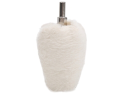 Disco De Pulido Textil Blanco Con Manivela, Herramienta De Rectificado De 55 Mm