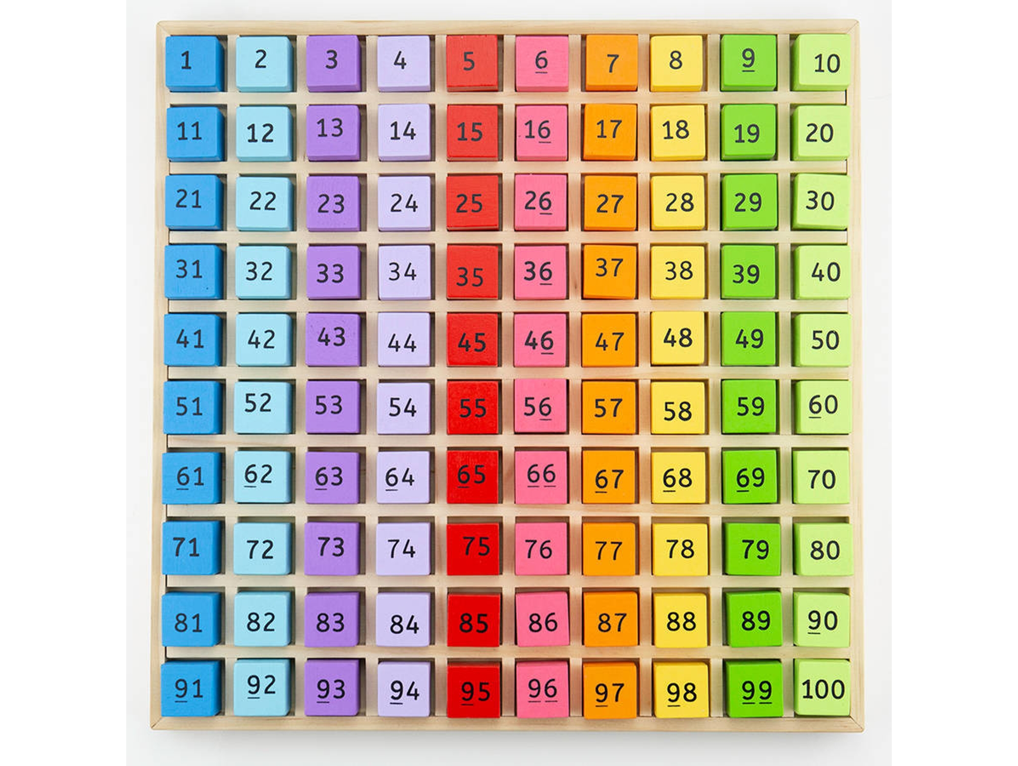 Juego Educativo BIGJIGS TOYS Números