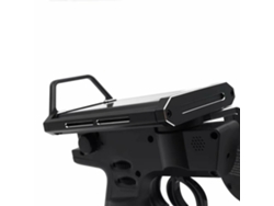 Soporte De Montaje Modificado De Metal Negro Para Control Remoto Flysky Noble Nb4/noble Nb4 Pro.