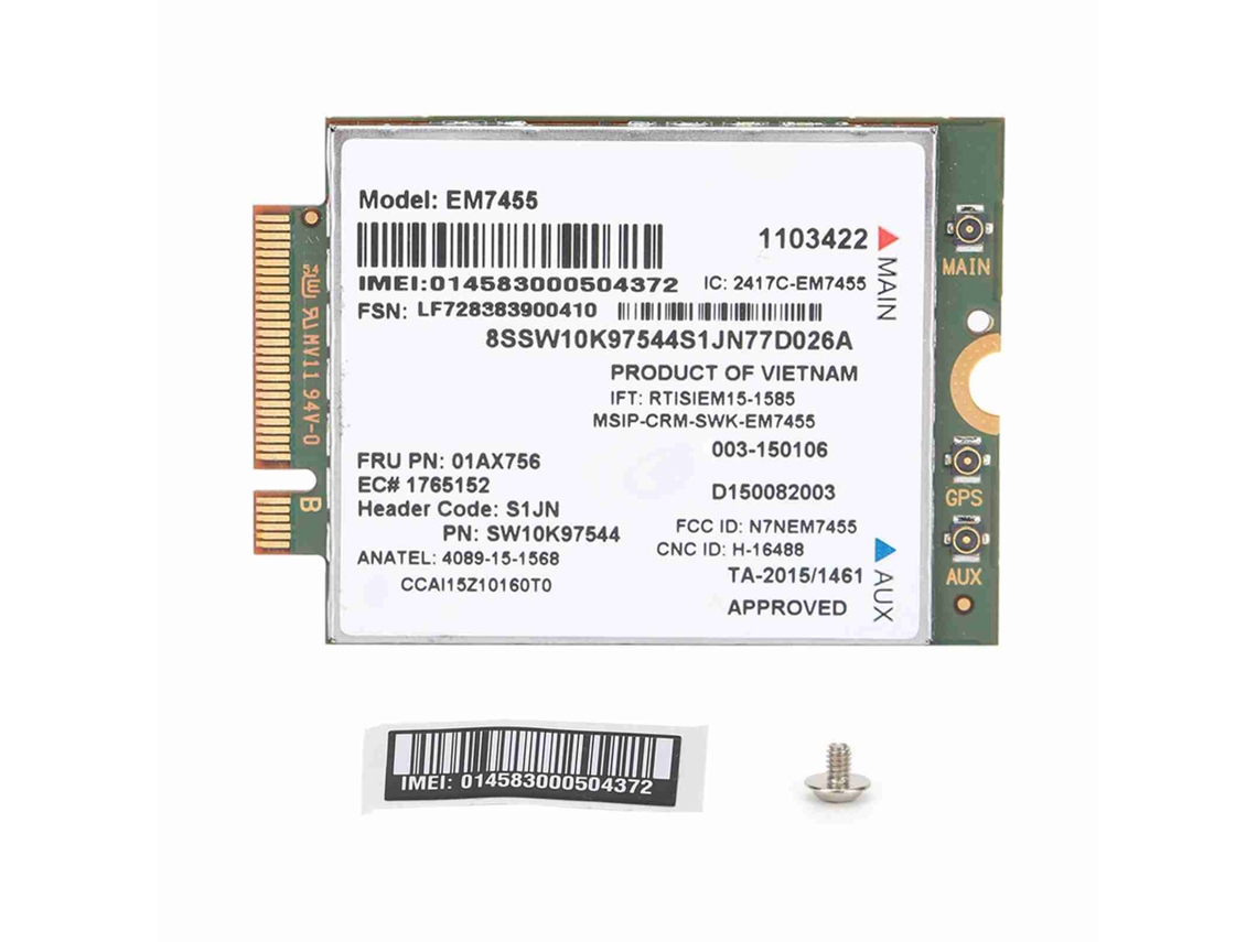 Tarjeta de red (módulo inalámbrico 4G LTE de 300 Mbps)