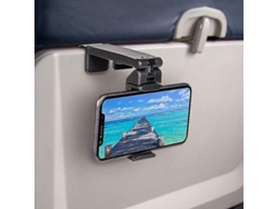 Soporte Universal Para Teléfono Móvil Para Avión (2 Unidades). Soporte Manos Libres Con Rotación De 360 Grados Para Mesa Y Viajes (hls).