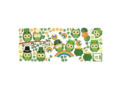 1 Uds. Adhesivos Para Fiesta De Irlanda