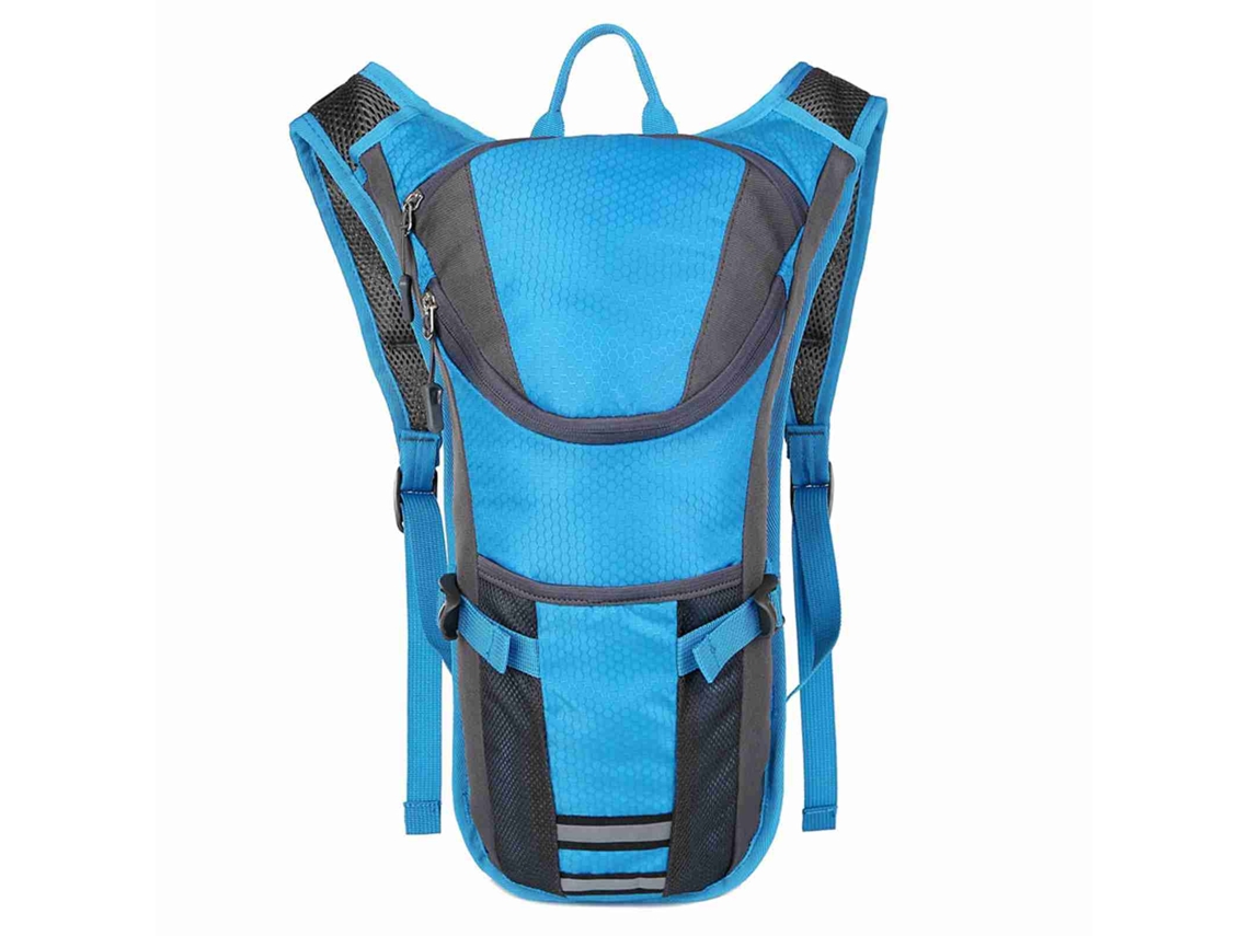 Mochila De Hidratación De Nailon Para Senderismo, Ciclismo, Running Y Actividades Al Aire Libre Con Bolsa De Agua.