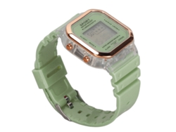 Reloj Deportivo Digital Impermeable Verde Para Niños