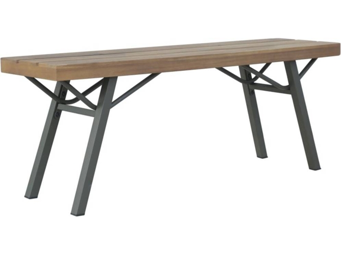 Banco Jardin VIDAXL Marrón Madera (240x208x87 cm)