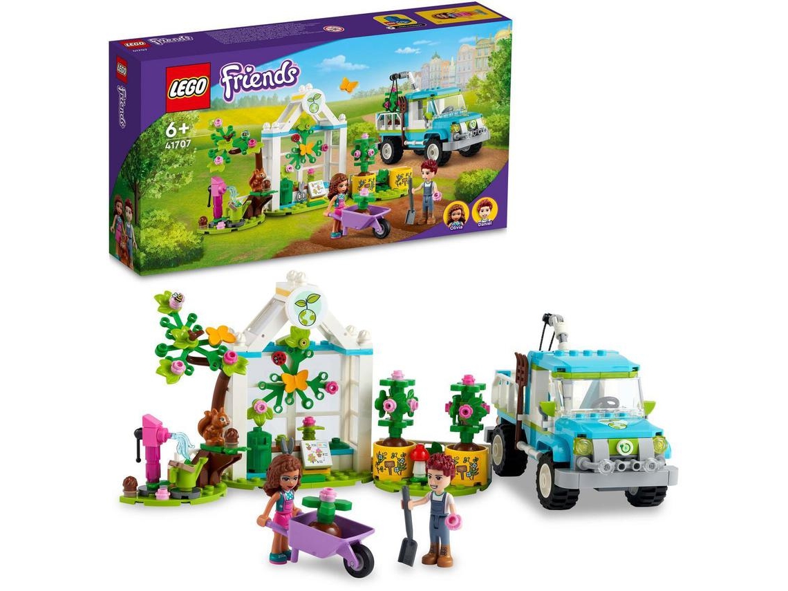 LEGO Friends: Veículo de Plantação de Árvores, Kit de Construção, com Árvores de Brincar, Estufa e Camião, 6+ Anos (336 peças)