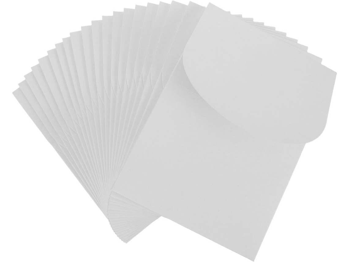 Paquete De 20 Sobres Para Invitaciones Tamaño Carta (18 Cm) En Papel Beige Claro De 300 G/m².