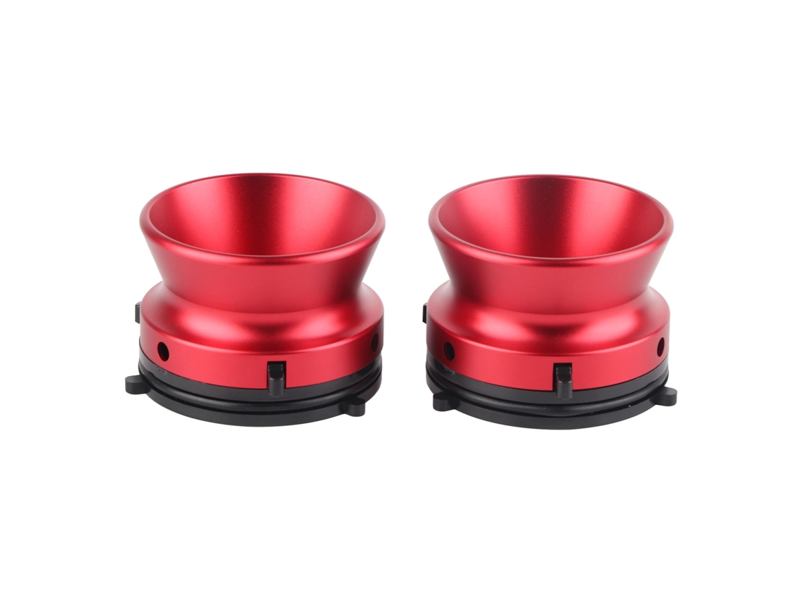 Adaptadores de buje NAB de aleación de aluminio de 10 pulgadas para grabadoras Studer Revox Akai Teac Red